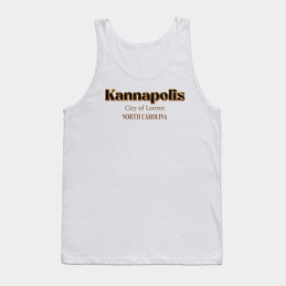 Kannapolis City Of Looms North Carolina Tank Top